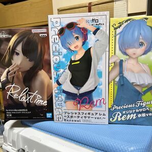 Re:ゼロから始める異世界生活 フィギュア３体セット販売