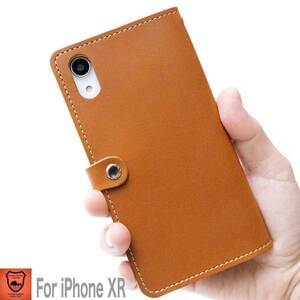  Tochigi leather iPhone XR iPhone smartphone case notebook type made in Japan original leather cow leather saddle leather cow leather original leather mobile case mobile cover fl81tg1r0rb