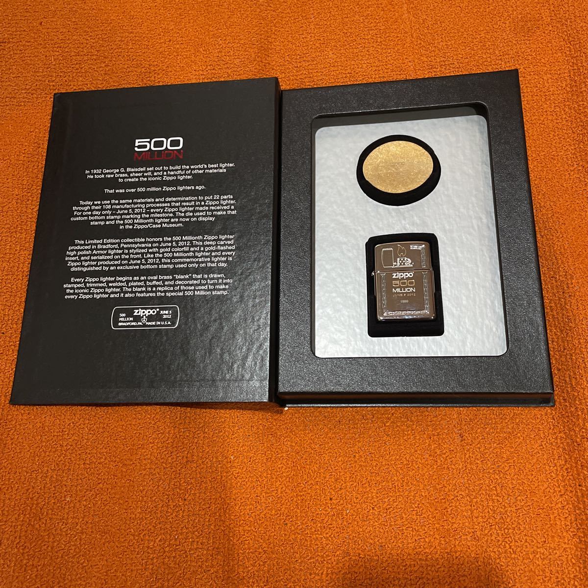 新品】ZIPPO 5憶個達成記念/リミテッド・エディション dulcemanjarpy.com