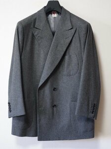 583 / 0314 regular price 90 ten thousand jpy rank? rare!!pekola Ginza bi spoke suit esko real wool flano