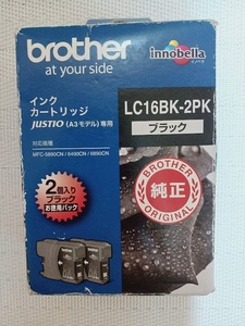 brother ブラザー 純正 LC16BK-2PK ブラック　2個　期限切れ