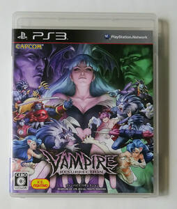 PS3 ヴァンパイア リザレクション DARKSTALKERS RESURRECTION ★ プレイステーション3