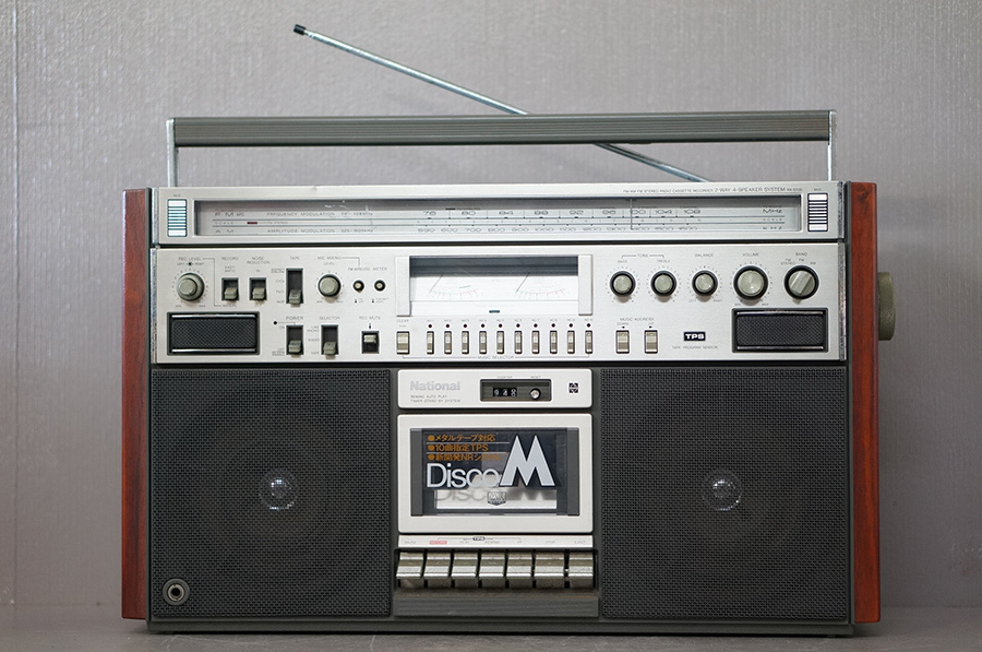 ♪昭和銘機 整備ラジカセ National 「THE Disco」RX-5600 オーディオ 
