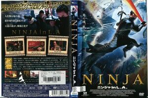 ■C6132 R落DVD「NINJA ニンジャ in L.A.」ケース無し レイ・パーク レンタル落ち