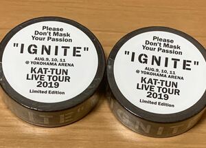 マスキングテープ KAT-TUN 会場限定 IGNITE 横浜 2本