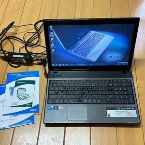 Acer aspire 5741 Windows 7 やや難あり