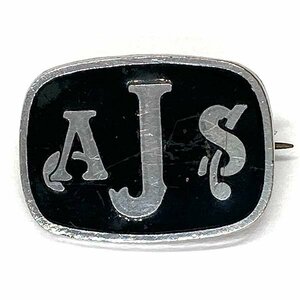 ＡＪＳ ビンテージ ロゴ ピンバッジ AJS Vintage Logo Pin UK 英車 vintage biker バイク バイカー