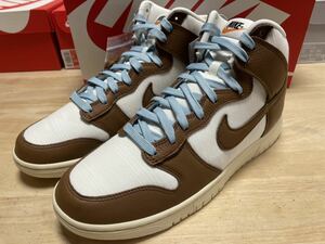 NIKE ナイキ ダンク HIGH レトロ プレミアム 29.0㎝ SNK698 新品 ピーカン/ウォーンブルー/オフノワール/セイル