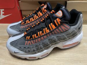 NIKE ナイキ x キム ジョーンズ エア マックス 95 24.0㎝ SNK706 新品 ブラック/ダークグレー/クールグレー/トータルオレンジ