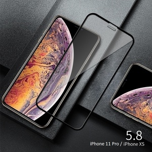 【送料無料】 iPhone 11 Pro XS 9H 5.8 全面 ガラスフィルム