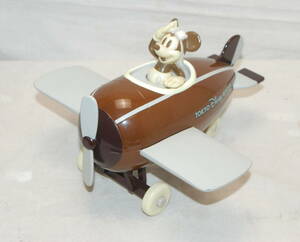 ディズニー THE MAIL PILOT 1933 ミッキーマウス 菓子容器 飛行機 ミッキーの空の英雄