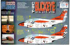1/48 TWOBOBSツーボブス デカール 48-200 T-2C VT Buckeyes #1