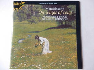 CD/メンデルスゾーン-歌の翼に/Mendelssohn- On Wings of Song-Margaret Price-Graham Johnson/マーガレット.プライス/グラハム.ジョンソン