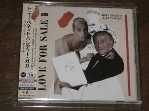 TONY BENNETT & LADY GAGA トニー・ベネット & レディー・ガガ/ ラヴ・フォー・セール 2021年発売 ハイレゾMQA-CD x UHQCD 国内帯有