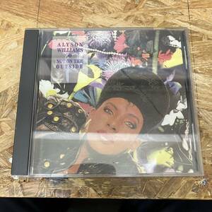 シ● HIPHOP,R&B ALYSON WILLIAMS - NOT ON THE OUTSIDE シングル,RARE! CD 中古品