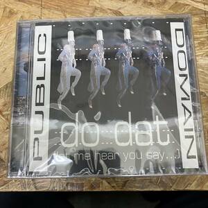 シ● HIPHOP,R&B PUBLIC DOMAIN - DO DAT INST,シングル! CD 中古品