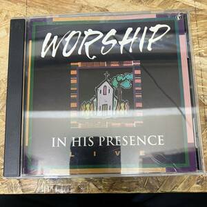 ● ROCK,POPS WORSHIP IN HIS PRESENCE LIVE アルバム,INDIE CD 中古品