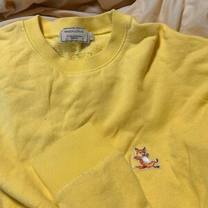 チラフォックス　スウェット　メゾンキツネ　MAISON KITSUNE