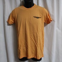 ホゼル HOZELL メンズ半袖Tシャツ オレンジ Mサイズ 新品 ワンポイント_画像1