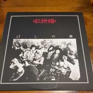 LPレコード　紅蜥蜴　けしの華　リザード　東京ロッカーズ　PUNK
