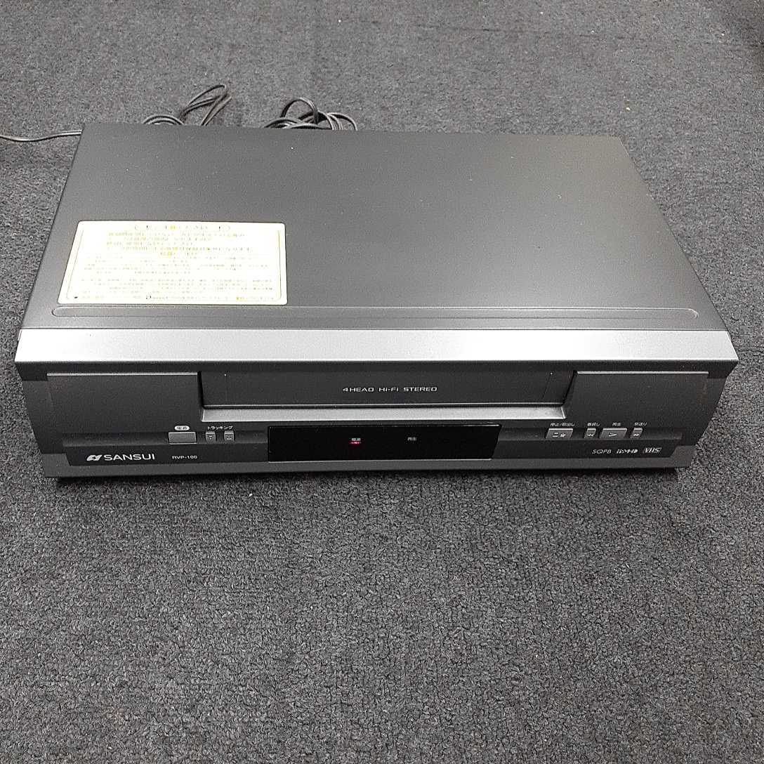 SANSUI 再生専用ビデオデッキ VHSビデオプレーヤー RVP-100 通販