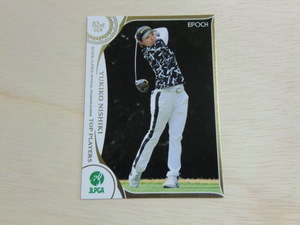 EPOCH 2022 JLPGA　No.74　西木裕紀子　OFFICIAL TRADING CARDS TOP PLAYERS