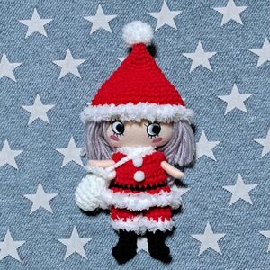 イルメール　イアンヌ　イーマリー　イーマリーちゃん　ハンドメイド　手編み クリスマス