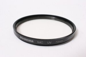 ★中古品★HAKUBA・ハクバ MC-UV フィルター/72mm！