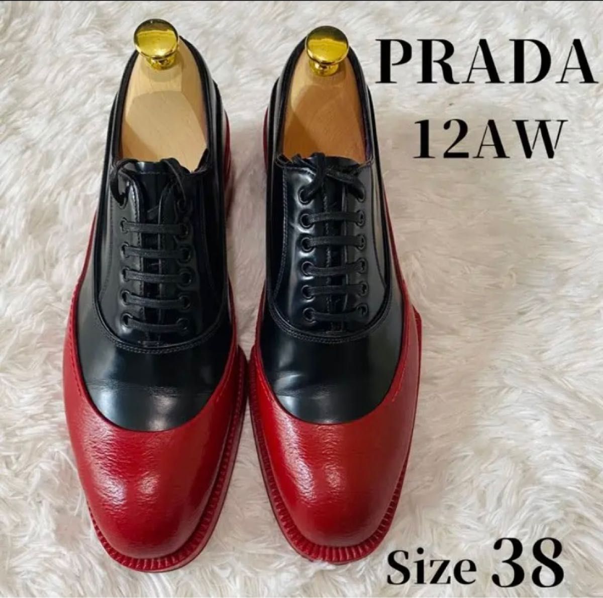 売れ筋がひ贈り物！ PRADA PRADA プラダ シャークソール