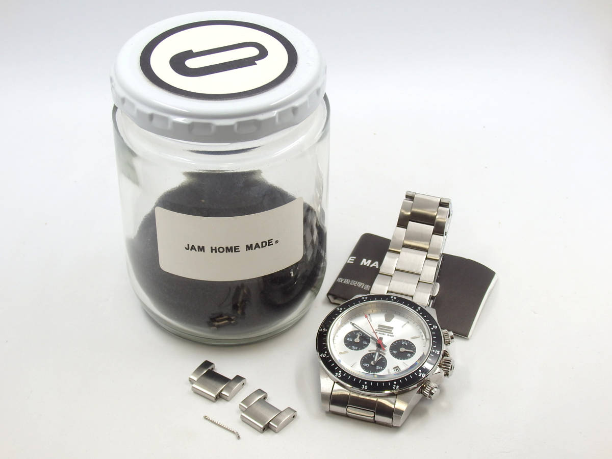 JAM HOME MADE クロコダイル&ウォッチバンド 時計付き ジャム smk