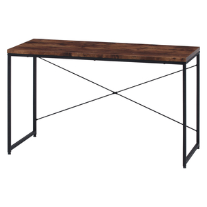  Work desk wide table width 120cm depth 55cm Brown [ new goods ][ free shipping ( one part region excepting )]