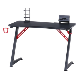 ge-ming desk computer desk working bench one part red [ new goods ][ free shipping ]( Hokkaido Okinawa remote island postage separately )