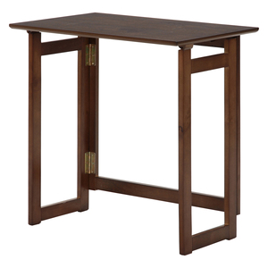  folding Work desk width 70cm medium Brown [ new goods ][ free shipping ( one part region excepting )]