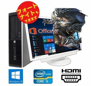 [ge-mingPC]HP Pro 6300 GT1030 installing SSD:512GB memory :8GB four to Night . comfortable!Office 2019