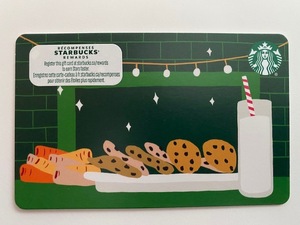 スタバ　スターバックス　カード　2022　クリスマス　#759