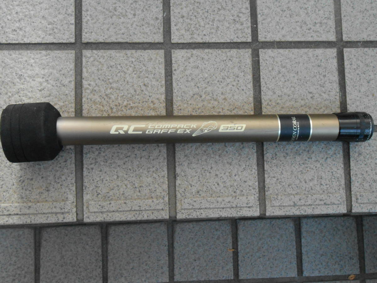 新品】カンジインターナショナル ショートギャフⅢ400(水玉ピンク 釣り 