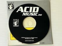 CD-ROM ACID MUSIC2.0 SONIC FOUNDRY DTM アシッド 宅録 デストップミュージック サンプリング レコーディング LOOP ループ _画像2