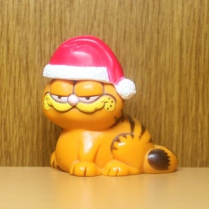 ガーフィールド　フィギュア　PVC　サンタ　帽子　クリスマス　Garfield 　アメトイ　アメリカ　キャラクター　ネコ