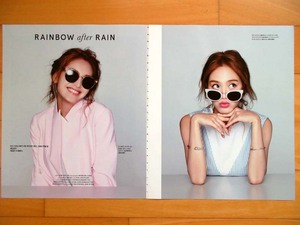 [RAINBOW ジェギョン] 韓国雑誌切り抜き 5P/2016年5月