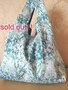 SOLD!! ローラアシュレイ☆ハンドメイド　エコバッグ♪ 