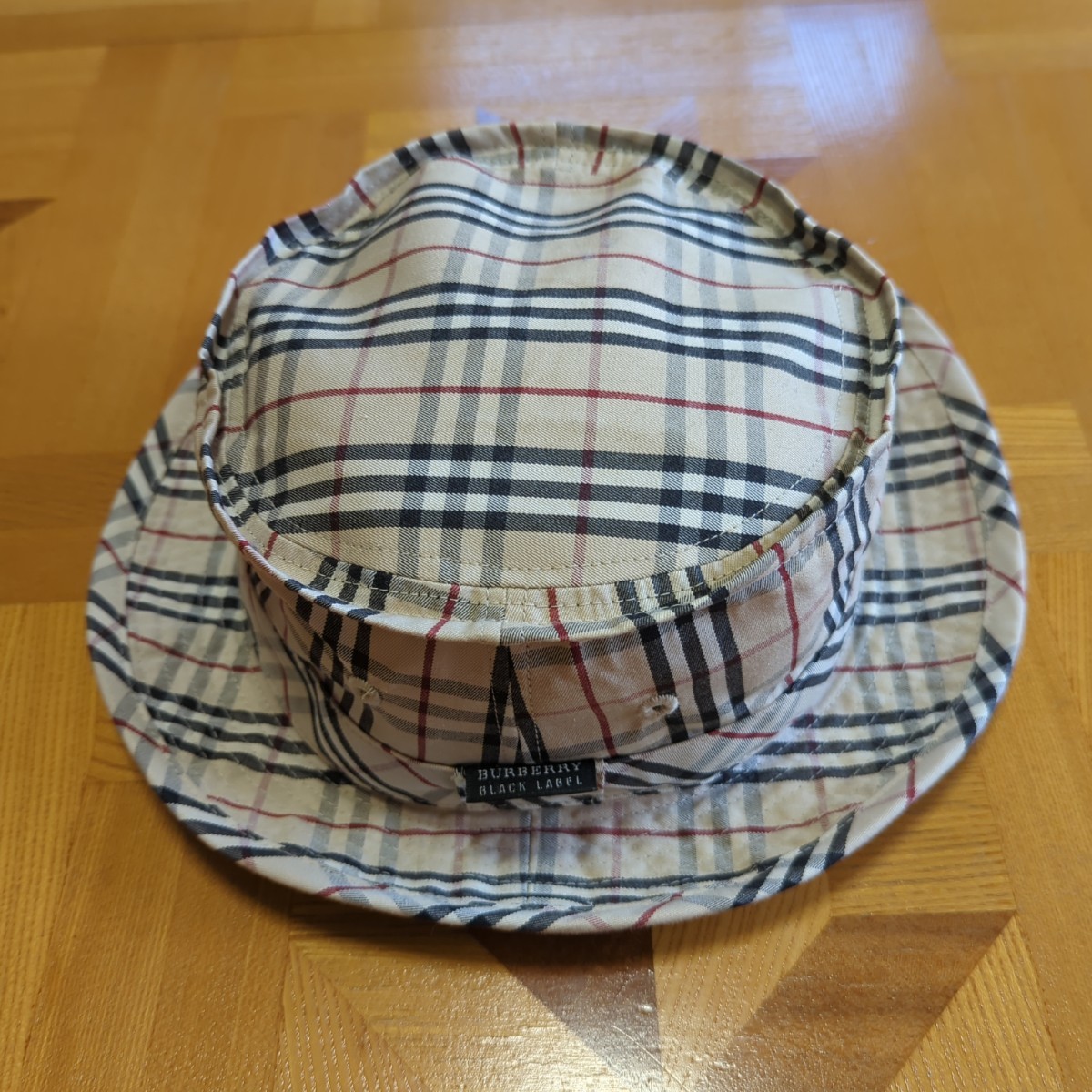超破格セール 新品未使用 BURBERRY チェック バケットハット|PayPayフリマ