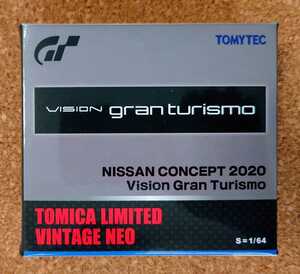 トミカ　LV-N ニッサン　コンセプト　2020 ビジョン　グランツーリスモ　トミカリミテッドヴィンテージ TLV グレー色