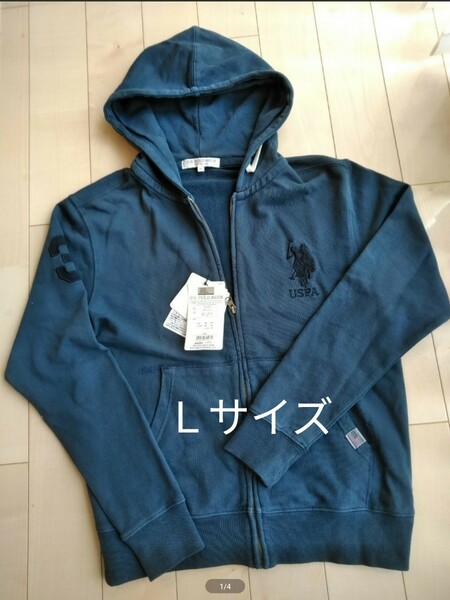 a2【激安送料込み】新品 タグ付 U.S.POLO ASSN パーカー Lサイズ