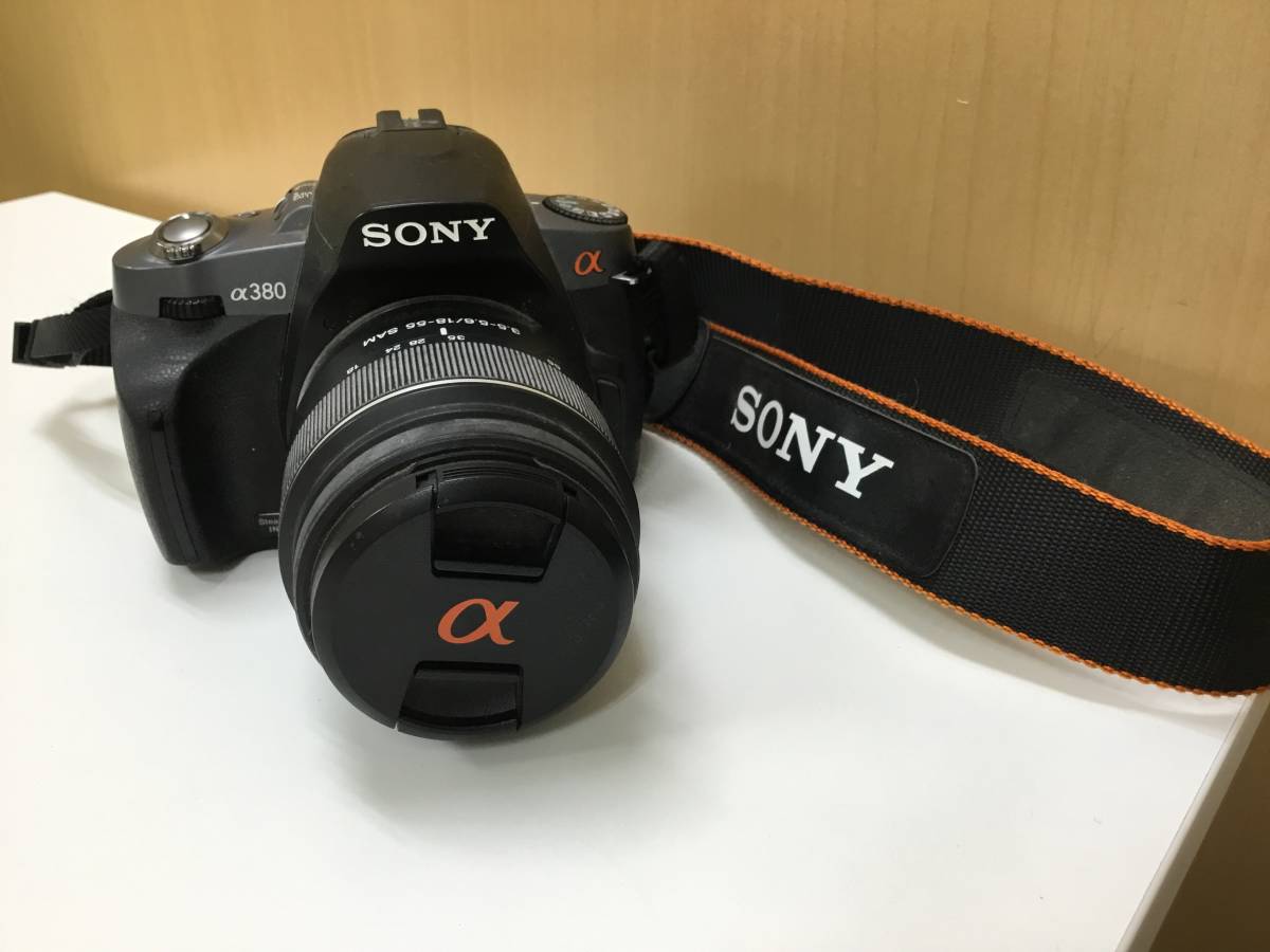 ソニー SONY デジタル一眼レフカメラ α380 ダブルズームレンズキット