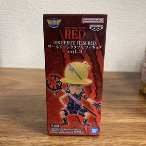 ☆新品 ワンピース ワールドコレクタブルフィギュア ワンピース フィルム レッド ONE PIECE FILM RED WCF vol.3 ウソップ