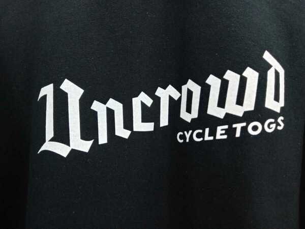 UNCROWD/アンクラウド/UC-821/SWEAT HOODIE-LOGO HOODIE-カラー(BLK) サイズL 新品、税込価格、送料無料、