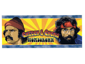 【送料無料】Cheech&Chong オフィシャルステッカー チーチ＆チョン Up In Smoke 正規品 チーチョン マリファナ映画 ガンジャ 大麻 喫煙具