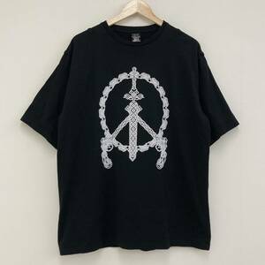 NumberNine エポレット ピースマーク Tシャツ トライバル ソード ブラック 黒 3サイズ ナンバーナイン VINTAGE Tee archive 2080374 