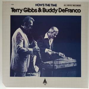 良盤屋◆LP◆Jazz；US 輸入盤テリー・ギブス/バディ・デフランコ Terry Gibbs / Buddy DeFranco / Now's The Time /1084 カット盤 ◆J-2807