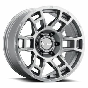 Toyota TRD Pro 17x8.5J 6x139.7 ±0mm CB106.2mm トヨタ TRD PRO レプリカ マットグレイ